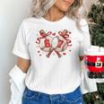 Six Seven 67 Meme Baseball Coquette Bow Valentine Unisex T-Shirt