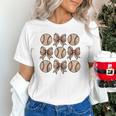 Soccer Bow Game Day Baseball Coquette Bow Women Girls Unisex T-Shirt Soccer Bow Game Day Baseball Coquette Bow Women Girls Unisex T-Shirt