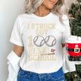 I Struck Out 100 Days Of School Baseball Fan Students Batter Premium Tri-Blend Unisex T-Shirt