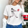 Valentines Baseball Batter Heart Player Silhouette Premium Tri-Blend Unisex T-Shirt Valentines Baseball Batter Heart Player Silhouette Premium Tri-Blend Unisex T-Shirt