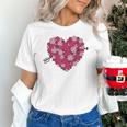 Valentine's Day Baseball Heart Softball Player Sports Lover Unisex T-Shirt
