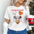Valentines Day Boys Men Hearts Gaming Football Baseball Love Premium Tri-Blend Unisex T-Shirt