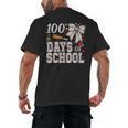 100 Days Of School Baseball 100th Day Of School Coquette Bow Men's Back Print T-Shirt 100 Days Of School Baseball 100th Day Of School Coquette Bow Men's Back Print T-Shirt