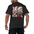 100 Days Of School Baseball 100th Day Of School Kids Teacher Men's Back Print T-Shirt 100 Days Of School Baseball 100th Day Of School Kids Teacher Men's Back Print T-Shirt