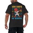 100 Days Of School Baseball Bat 100th Day Of School Boys Men's Back Print T-Shirt 100 Days Of School Baseball Bat 100th Day Of School Boys Men's Back Print T-Shirt