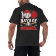 100 Days Of School Baseball Boys Kids Students Men's Back Print T-Shirt