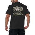 100 Days Of School Baseball Camo Celebration Men's Back Print T-Shirt 100 Days Of School Baseball Camo Celebration Men's Back Print T-Shirt