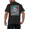 100 Days Of School Baseball Drip Ice Cream Boys Kids Men's Back Print T-Shirt 100 Days Of School Baseball Drip Ice Cream Boys Kids Men's Back Print T-Shirt