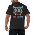 100 Days Of School Baseball Drip 100 Days Of School Men's Back Print T-Shirt 100 Days Of School Baseball Drip 100 Days Of School Men's Back Print T-Shirt