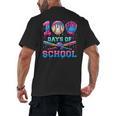 100 Days Of School Baseball Sports Drip Graphic Men's Back Print T-Shirt 100 Days Of School Baseball Sports Drip Graphic Men's Back Print T-Shirt