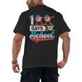 100 Days Of School Boys Baseball Drip 100th Day Dabbing Ball Men's Back Print T-Shirt 100 Days Of School Boys Baseball Drip 100th Day Dabbing Ball Men's Back Print T-Shirt