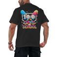 100 Days Of School Ice Cream Baseball Player For Kids Boys Men's Back Print T-Shirt