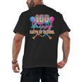 100 Drippy Days Of School Baseball Ice Cream Drip Boys Kids Men's Back Print T-Shirt 100 Drippy Days Of School Baseball Ice Cream Drip Boys Kids Men's Back Print T-Shirt