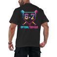 13th Birthday Official Teenager 67 Baseball Drip Boys Men's Back Print T-Shirt