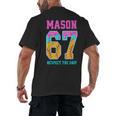 6 7 Mason Baseball Drip Men's Back Print T-Shirt 6 7 Mason Baseball Drip Men's Back Print T-Shirt