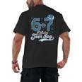 6 7 Meme Official Teenager 13th Birthday Baseball Boy Men's Back Print T-Shirt
