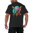 67 Baseball Ice Cream Drip Kids Men's Back Print T-Shirt 67 Baseball Ice Cream Drip Kids Men's Back Print T-Shirt