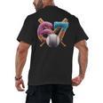 67 Baseball Ice Cream Drip Kids Youth Men's Back Print T-Shirt 67 Baseball Ice Cream Drip Kids Youth Men's Back Print T-Shirt