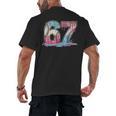 67 Baseball Ice Cream Drip Meme Six Seven Gen Alpha Men's Back Print T-Shirt 67 Baseball Ice Cream Drip Meme Six Seven Gen Alpha Men's Back Print T-Shirt