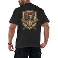 67 Baseball Meme Vintage Sports Crest Retro 67 Player Men's Back Print T-Shirt 67 Baseball Meme Vintage Sports Crest Retro 67 Player Men's Back Print T-Shirt