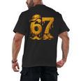 67 Brain Rot Meme Baseball Ice Cream Drip For Kids & Teens Men's Back Print T-Shirt 67 Brain Rot Meme Baseball Ice Cream Drip For Kids & Teens Men's Back Print T-Shirt