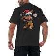 67 Gingerbread Man Playing Baseball Christmas 6 7 Meme Men's Back Print T-Shirt 67 Gingerbread Man Playing Baseball Christmas 6 7 Meme Men's Back Print T-Shirt