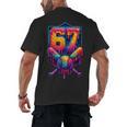 67 Meme Trendy Baseball Number 67 Player Six Seven Men's Back Print T-Shirt 67 Meme Trendy Baseball Number 67 Player Six Seven Men's Back Print T-Shirt