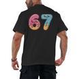 67 Shirt Baseball Life Style 101 Apparel Youth Drip Meme 6 7 Men's Back Print T-Shirt 67 Shirt Baseball Life Style 101 Apparel Youth Drip Meme 6 7 Men's Back Print T-Shirt