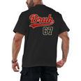 67 Six Seven Bruh Meme Baseball Vintage Style Men Boys Men's Back Print T-Shirt 67 Six Seven Bruh Meme Baseball Vintage Style Men Boys Men's Back Print T-Shirt