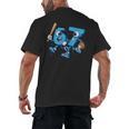 67 Six Seven Italian Brainrot Kid Baseball 67 Meme Christmas Men's Back Print T-Shirt