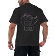 70 Years 1956 Baseball 70TH Birthday Men's Back Print T-Shirt