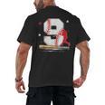 9 Years Old Baseball Birthday Boy 9th Bday Party Men's Back Print T-Shirt 9 Years Old Baseball Birthday Boy 9th Bday Party Men's Back Print T-Shirt