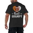 Ball Grampy Basketball Football Baseball Player Men's Back Print T-Shirt Ball Grampy Basketball Football Baseball Player Men's Back Print T-Shirt