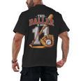 This Baller Is Now 11 Year Baseball Player 11th Birthday Boy Men's Back Print T-Shirt