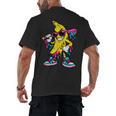 Banana Baseball Drip Men's Back Print T-Shirt Banana Baseball Drip Men's Back Print T-Shirt