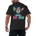 Baseball 67 Drip Six Seven Hand Signs Ice Cream Meme Men's Back Print T-Shirt Baseball 67 Drip Six Seven Hand Signs Ice Cream Meme Men's Back Print T-Shirt