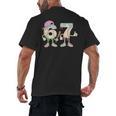 Baseball 67 Dripping Six Seven Drip Meme Ice Cream Boy Men's Back Print T-Shirt Baseball 67 Dripping Six Seven Drip Meme Ice Cream Boy Men's Back Print T-Shirt