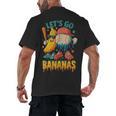 Baseball Banana Sports Drip Art For Kids Men's Back Print T-Shirt Baseball Banana Sports Drip Art For Kids Men's Back Print T-Shirt