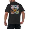 Baseball Bat 2026 Hands Drip Boys Ice Cream Dripping Youth Men's Back Print T-Shirt Baseball Bat 2026 Hands Drip Boys Ice Cream Dripping Youth Men's Back Print T-Shirt