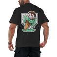 Baseball Boys Ice Cream Drip Baseball Boys Youth Mint Choco Men's Back Print T-Shirt Baseball Boys Ice Cream Drip Baseball Boys Youth Mint Choco Men's Back Print T-Shirt