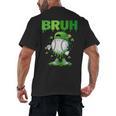 Baseball Bruh Drip Ice Cream Youth Boy St Patricks Day Men's Back Print T-Shirt Baseball Bruh Drip Ice Cream Youth Boy St Patricks Day Men's Back Print T-Shirt