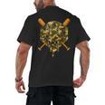 Baseball Camo Boys Ice Cream Youth Baseball Men's Back Print T-Shirt Baseball Camo Boys Ice Cream Youth Baseball Men's Back Print T-Shirt