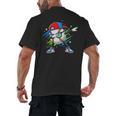 Baseball Dabbing Sports For Boys And Girls Game Day Men's Back Print T-Shirt Baseball Dabbing Sports For Boys And Girls Game Day Men's Back Print T-Shirt