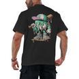 Baseball Drip For Boys Ice Cream Drip Baseball Men's Back Print T-Shirt