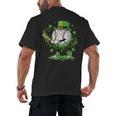 Baseball Drip For Boys Ice Cream Drip Youth St Patricks Day Men's Back Print T-Shirt Baseball Drip For Boys Ice Cream Drip Youth St Patricks Day Men's Back Print T-Shirt