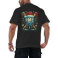 Baseball Drip Boys Youth Santa Christmas Baseball Men's Back Print T-Shirt Baseball Drip Boys Youth Santa Christmas Baseball Men's Back Print T-Shirt