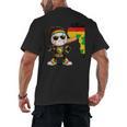 Baseball Drip Ice Cream Boys Youth Kids History Month Men's Back Print T-Shirt