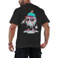 Baseball Drip Ice Cream Lifestyle Sprinkless Boy Kid Men's Back Print T-Shirt Baseball Drip Ice Cream Lifestyle Sprinkless Boy Kid Men's Back Print T-Shirt