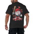 Baseball Drip Icecream Apparel Youth Boy Valentine Men's Back Print T-Shirt Baseball Drip Icecream Apparel Youth Boy Valentine Men's Back Print T-Shirt