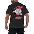 Baseball Drip Icecream Boy Kids Valentine Men's Back Print T-Shirt Baseball Drip Icecream Boy Kids Valentine Men's Back Print T-Shirt